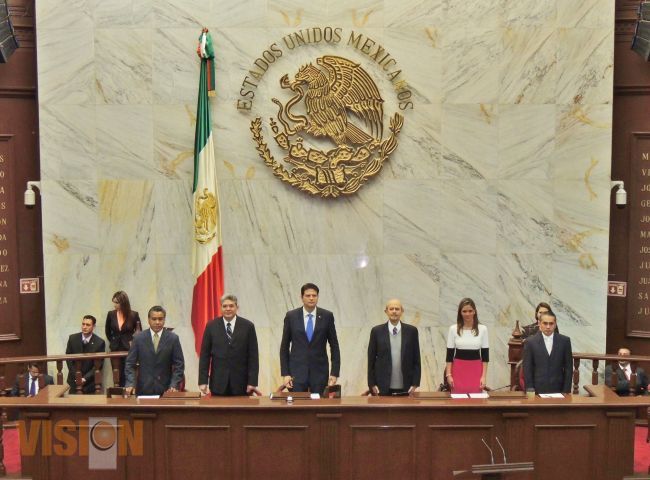 Inicio el Tercer año legislativo de la LXXII Legislatura.