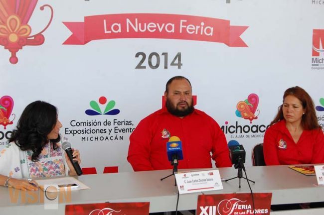 Anuncian la XII feria de las flores de Erongarícuaro 2014.