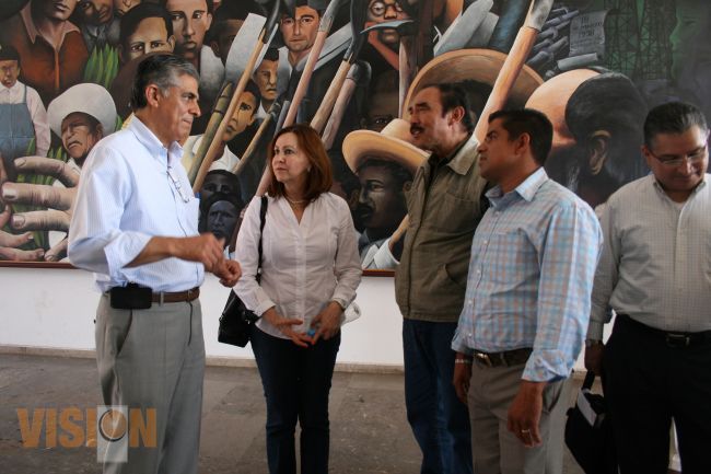 El trabajo gubernamental coordinado cambia los rasgos de Michoacán: Ballesteros Figueroa. 