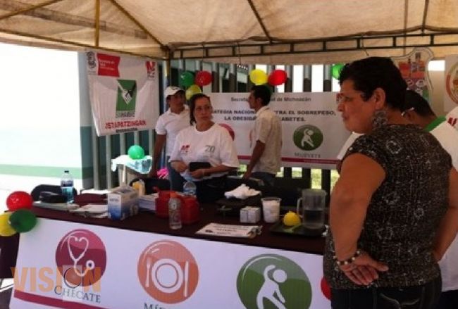 Ferias de la Salud, buscan fomentar el autocuidado entre la población.