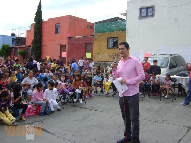 Niñez moreliana, el mejor motivo para seguir trabajando: Villegas Soto