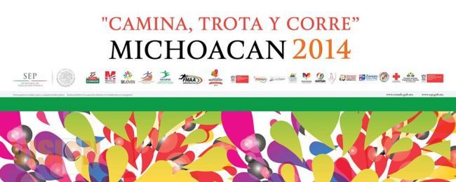 Avisa Ayuntamiento cierre de calles por carrera “Camina, Trota y Corre por Michoacán”.