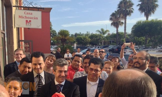 Celebra Antonio Sosa apertura de Casa Michoacán en los Ángeles