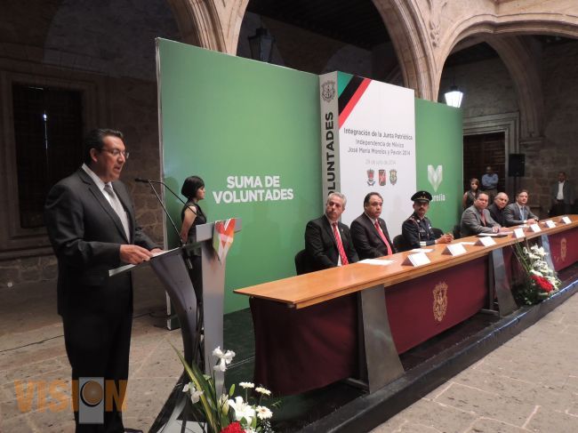 Integran la Junta Patriótica "Independencia de México y José María Morelos y Pavón 2014".