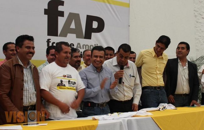 El FAP se suma al Frente Amplio de las Izquierdas para apoyar a Cuauhtémoc 