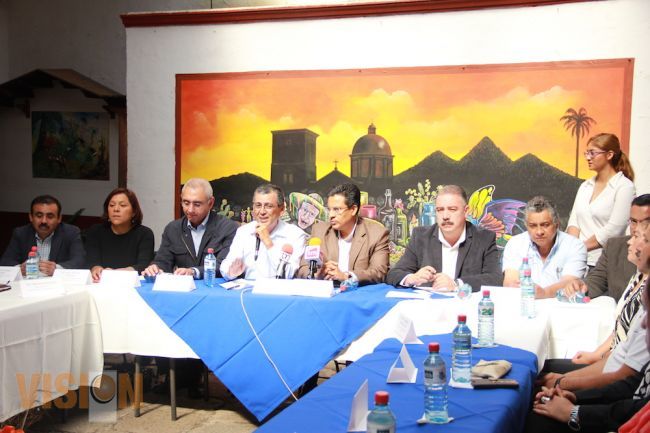 PAN refrenda respaldo a Roberto Gaitán Huerta como alcalde provisional de Tacámbaro.