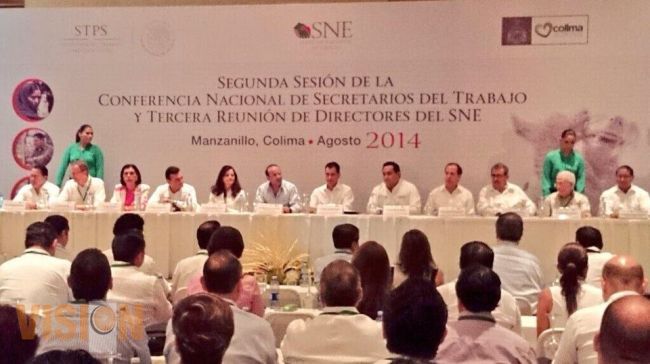 SNE Michoacán, presente en la conferencia nacional de secretarios del trabajo.