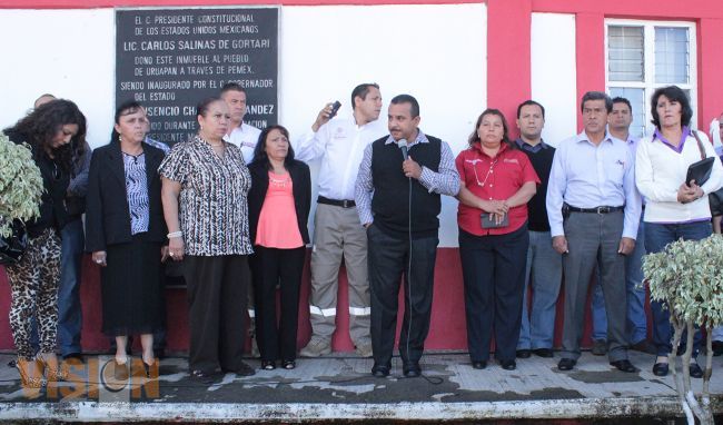 Realizan simulacro en la presidencia municipal de Uruapan 