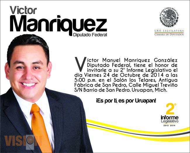 Hoy Víctor  Manríquez estará con los medios de comunicación
