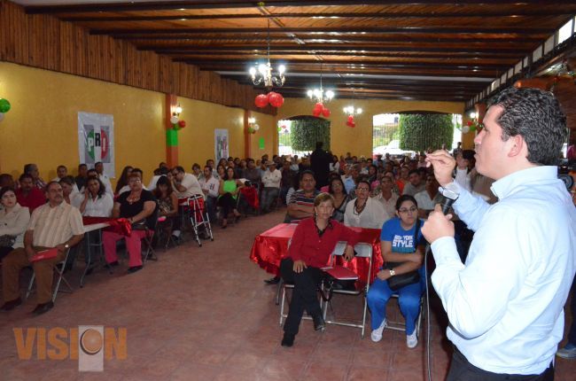 EPN es el Presidente que más apoyo ha brindado a Michoacán: Marco Polo Aguirre.