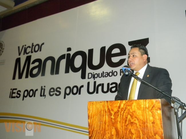 La política legislativa debe servir para lograr la pacificación en México, dice Manríquez González