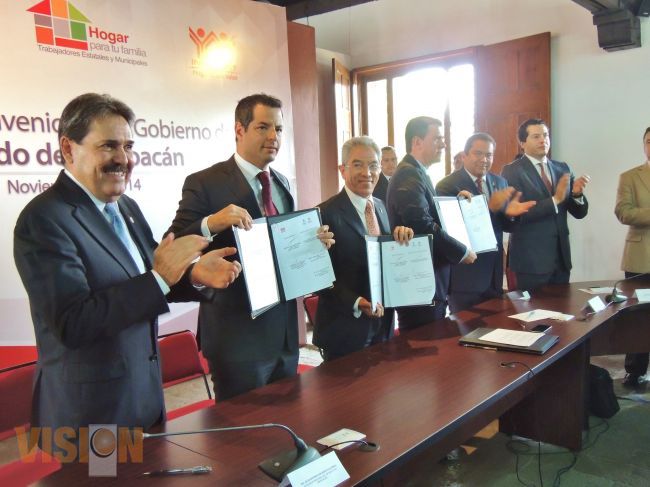 INFONAVIT Y Gobierno del Estado firman convenio de Colaboración.