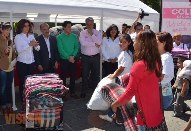 Cuatro mil cobijas ha recolectado el DIF Morelia en apoyo a familias de escasos recursos.