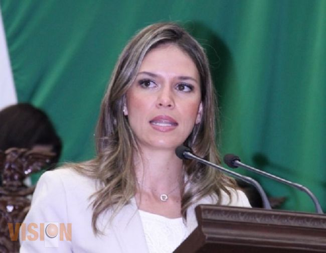Confía Daniela de los Santos que mensaje anunciado por EPN fortalecerá avances en Michoacán