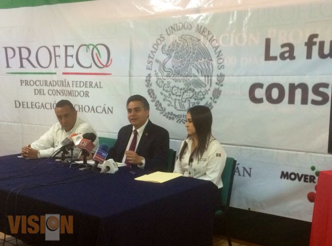 En Profeco hemos cumplido al 100% con el Plan Michoacán: Ildefonso Mares.