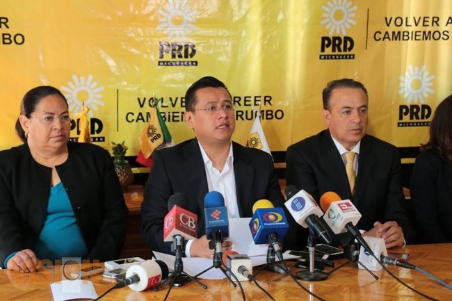 Candidatos e integrantes del Comité Estatal abiertos al escrutinio público: PRD.