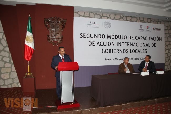 Gabino González fue ponente del 2º módulo de capacitación de municipios