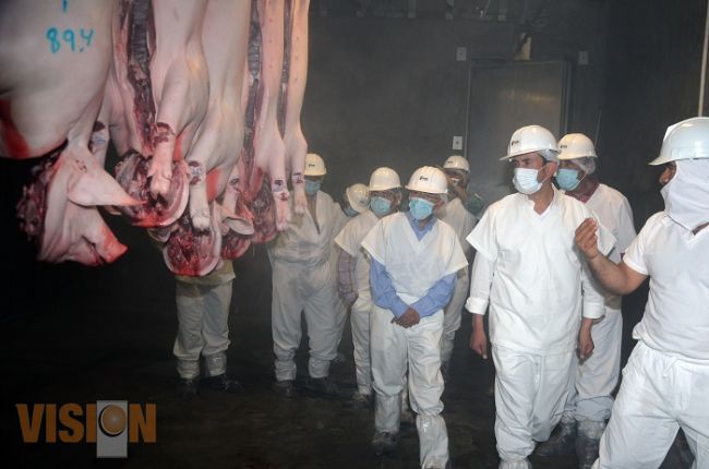 Gobierno del Estado y Sagarpa inauguran Rastro TIF con capacidad para sacrificio de 300 cerdos
