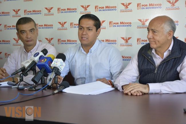 Presenta Movimiento Ciudadano 5 propuestas ciudadanas para Cambiar la Historia de Michoacán