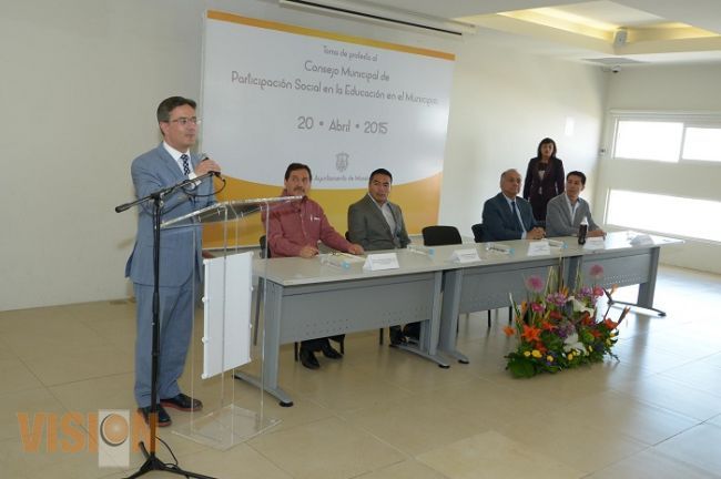Conforman el Consejo municipal de participación social en la educación de Morelia