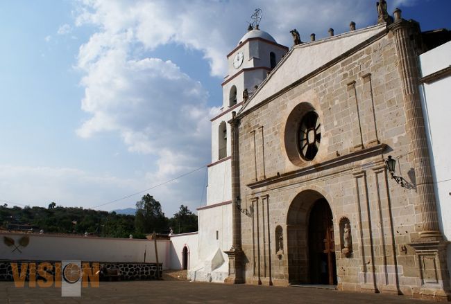 Colección de acuarelas llega al Ex Convento de Tiripetío