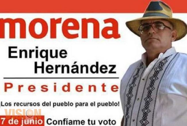 Ultiman en pleno acto de campaña a candidato de Morena