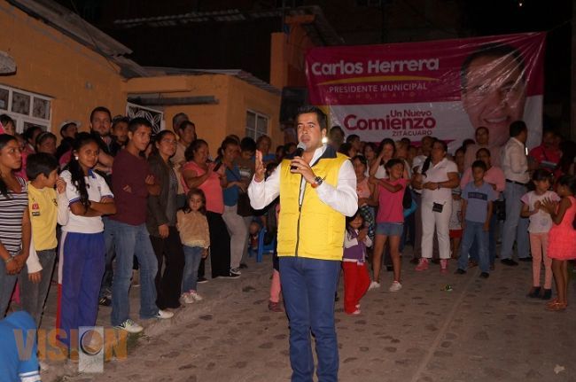 Los zitacuarenses tienen sed de justicia: Carlos Paredes