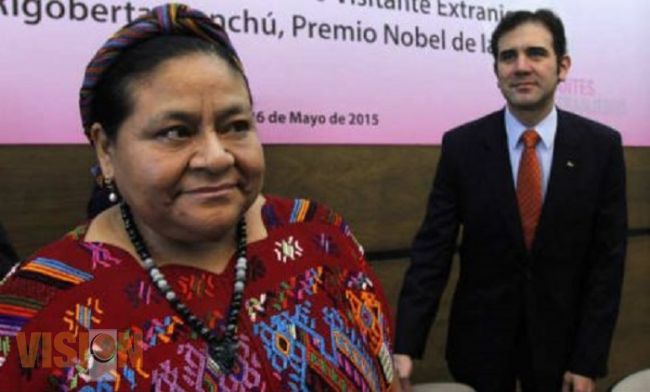 Rigoberta Menchú llama a votar en las elecciones