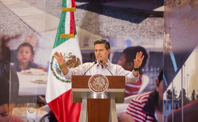 El Presidente Peña Nieto, este jueves y viernes de gira por Michoacán
