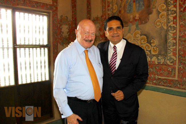 Silvano Aureoles y Manuel Mondragón conjuntan esfuerzos en beneficio de Michoacán