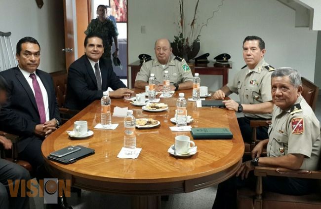 Se reúne Silvano Aureoles con Gurrola para analizar estrategia de seguridad en Michoacán