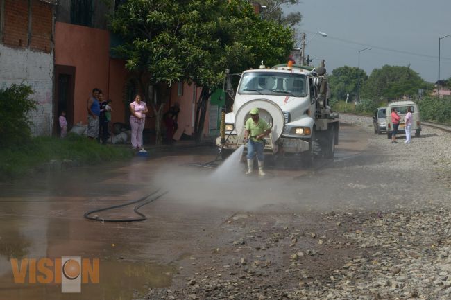 Comité de contingencias, en sesión permanente ante lluvias en Morelia