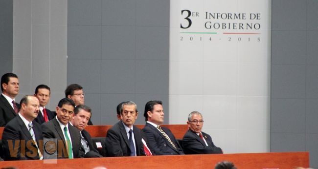 Felicitan a Peña Nieto por su Informe de Gobierno