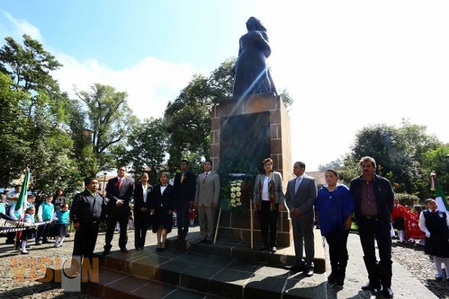 Conmemoran en Pátzcuaro el 198 aniversario luctuoso de Gertrudis Bocanegra 