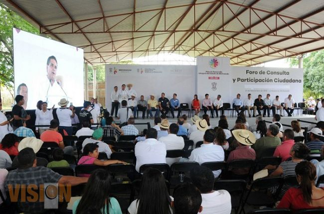 Plan de Desarrollo Estatal responderá a aspiraciones de los michoacanos: Silvano Aureoles 