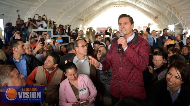 El Presidente Peña Nieto, ordenó medidas precautorias ante bajas temperaturas