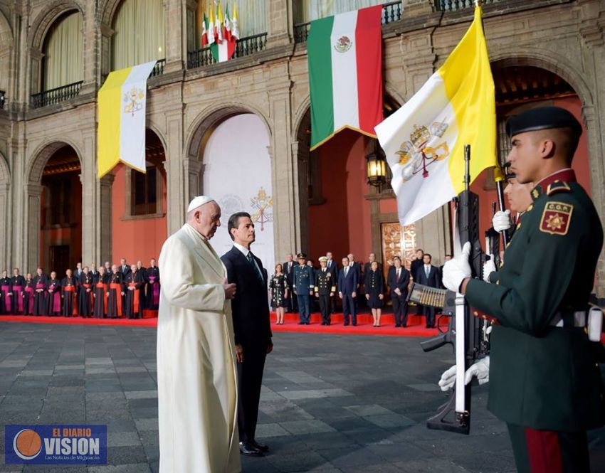 Papa Francisco recorrerá México,  como misionero de misericordia y paz