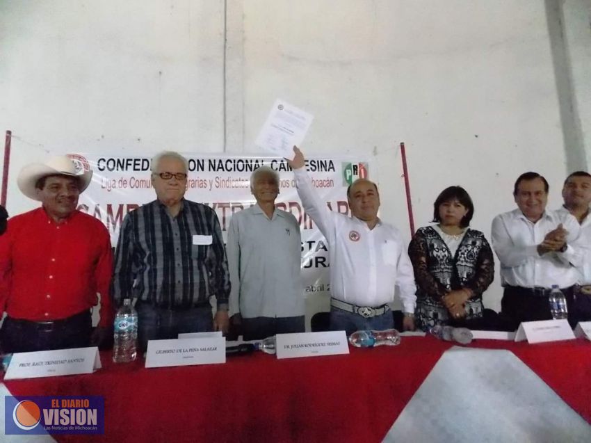 Válida la CNC a Jesús Luna Morales como Presidente electo 