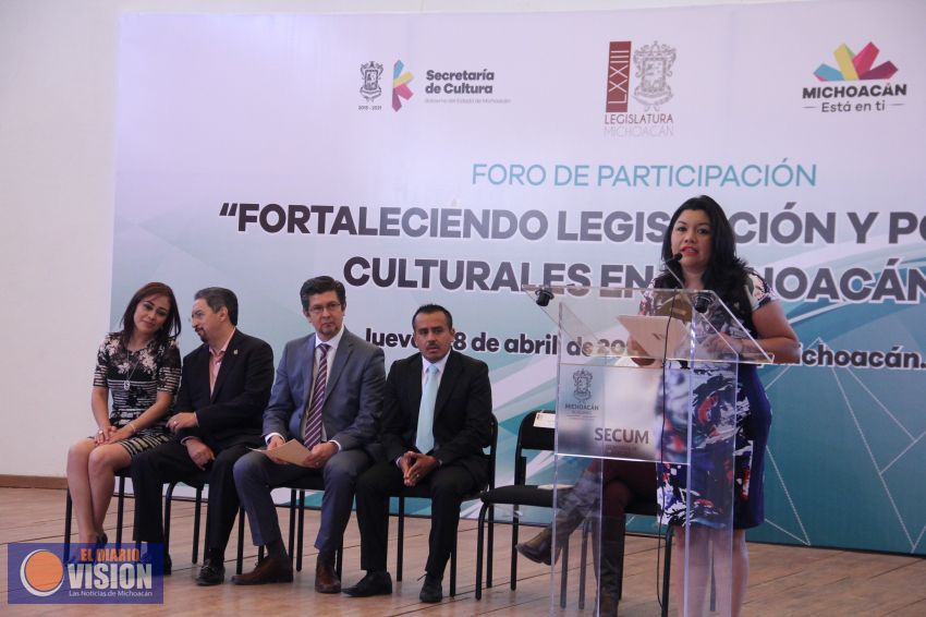 Impulsar políticas públicas para garantizar derechos culturales, propone Brenda Fabiola Fraga