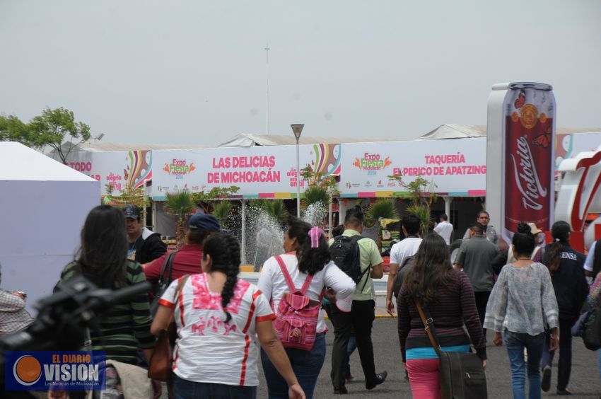 Hoy, conciertos, espectáculos y juegos mecánicos gratis en la Expo Fiesta Michoacán