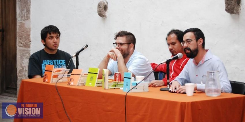 En Encuentro de Literatura local presentan obras ganadoras de los Premios Michoacán de Literatura