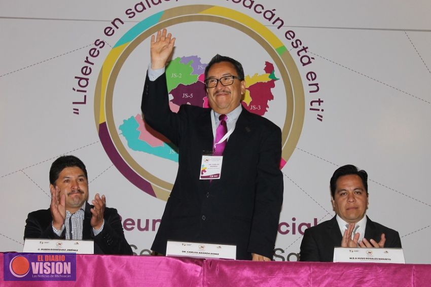CAD, inauguró la 1ª. Reunión Gerencial de los Servicios de Salud Michoacán 2016