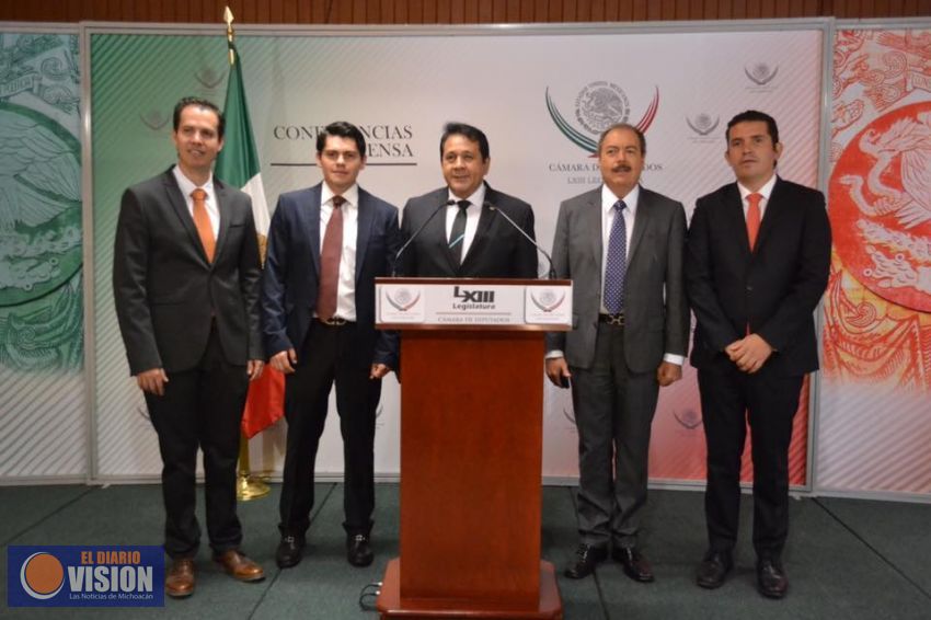 Diputados federales del PRI a favor del Sistema Anticorrupción 