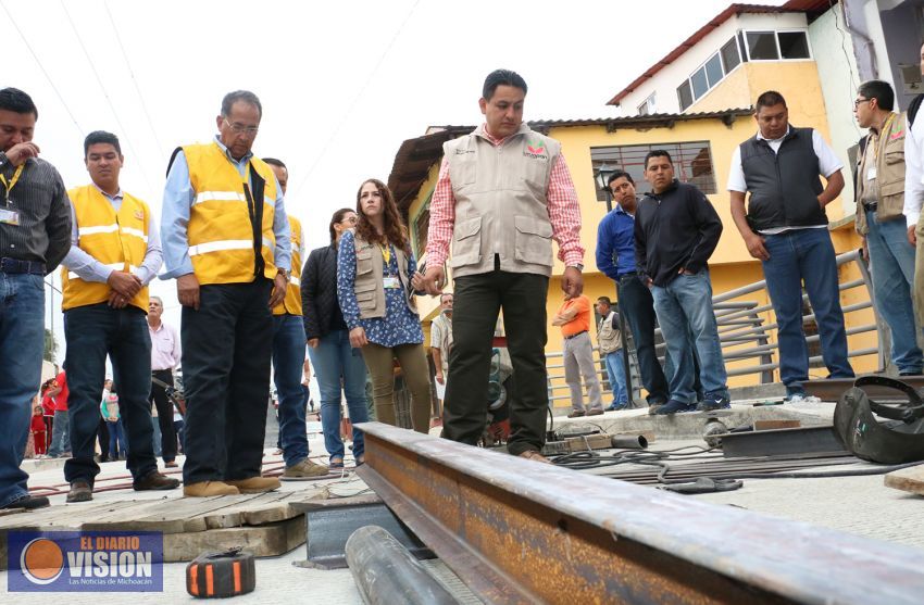 Presidente municipal supervisa obras que ascienden a más de 100 millones de pesos