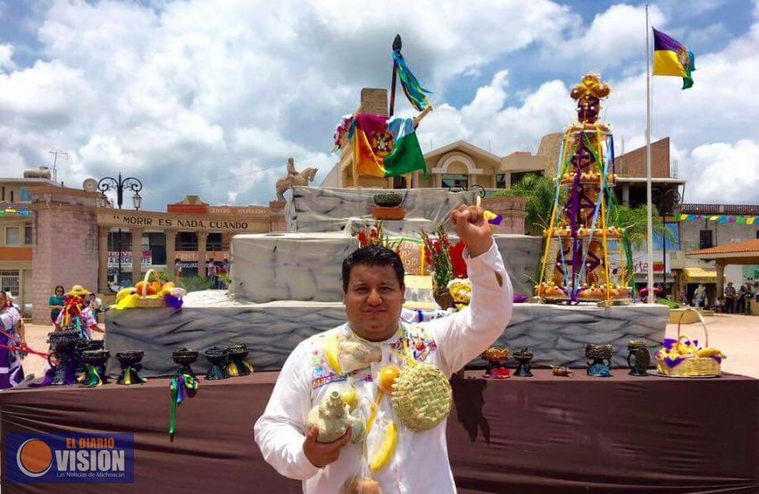 Juan Pablo celebra el 468 Aniversario de Tzacapu