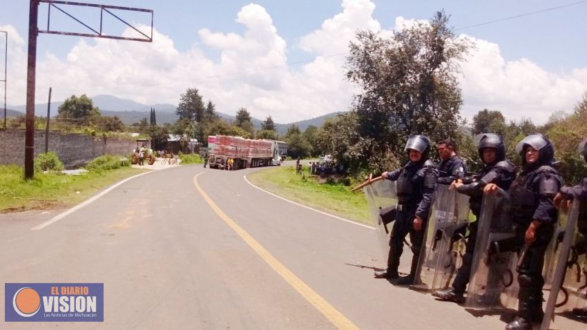 Logra SSP restablecer el orden en San Juan Tumbio