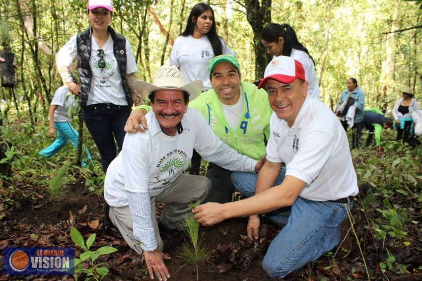 Sigala convoca a campaña de reforestación en Jacona este sábado