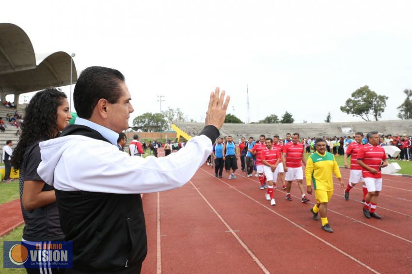  Inaugura Gobernador trigésima edición de Juegos Deportivos Interdependencias