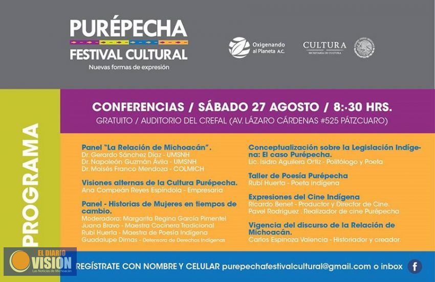 Purépecha, Festival cultural: Nuevas formas de Expresión 