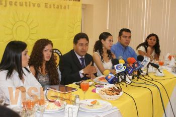 Zambrano y Padierna de gira por Michoacán: Báez Ceja